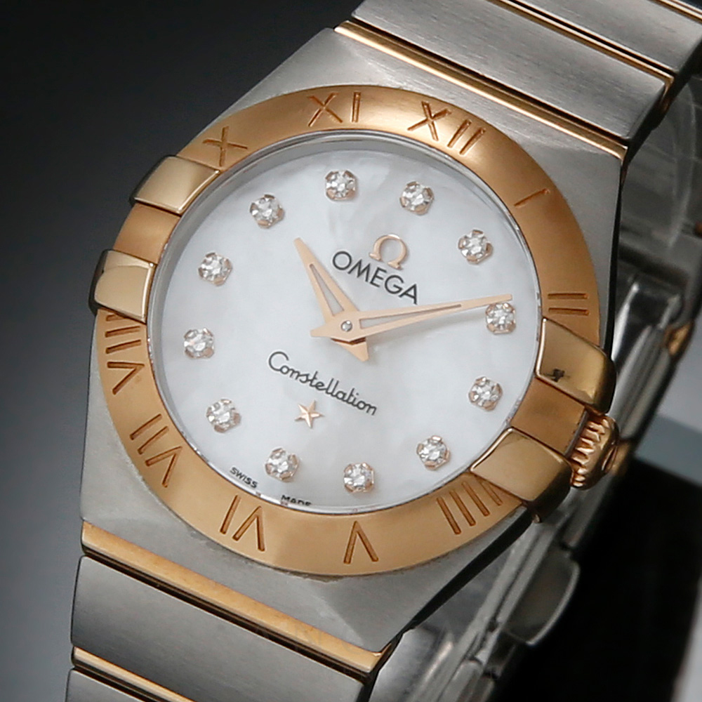 OMEGA(USED)오메가 뉴 컨스틸레이션 콤비 자개판