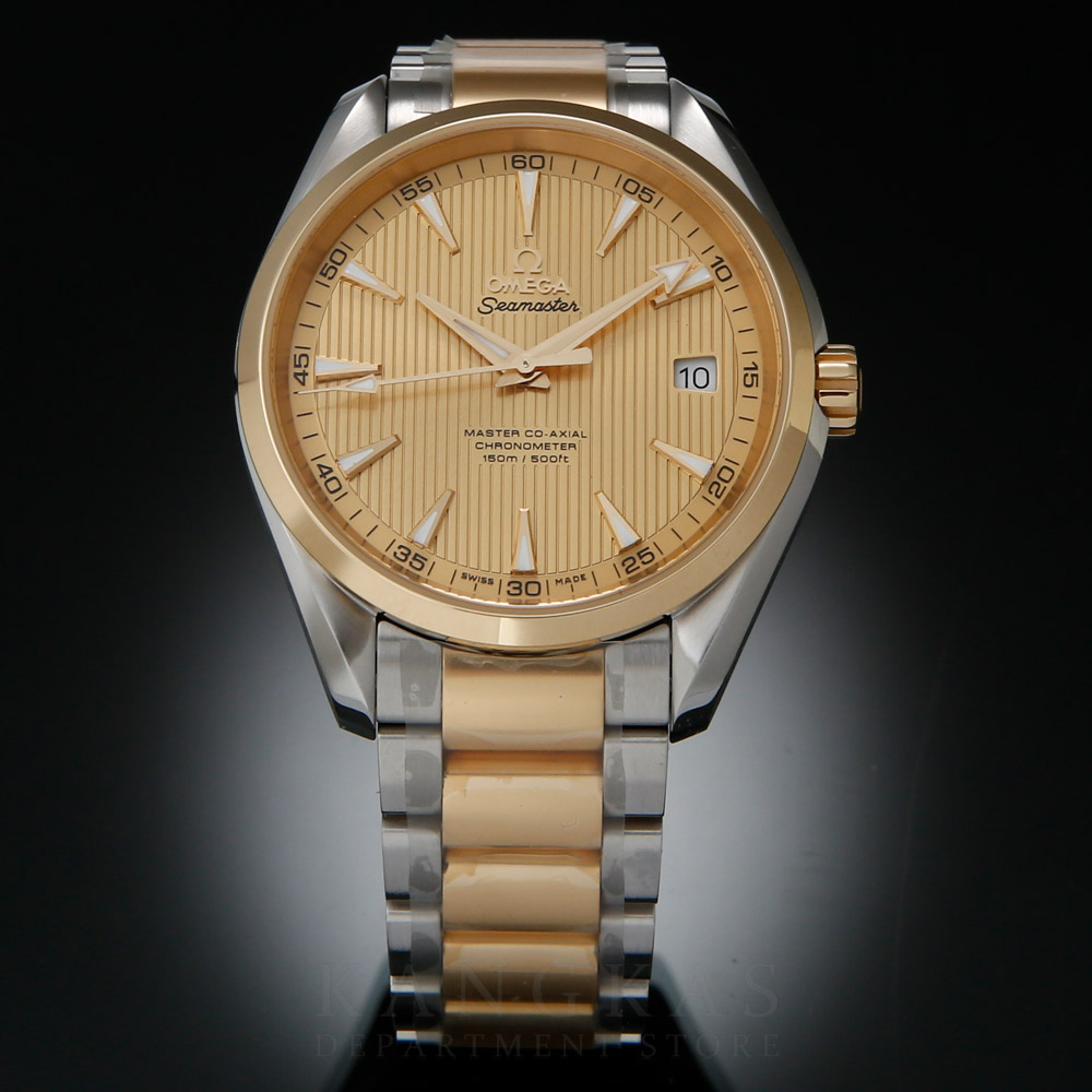 OMEGA(USED)오메가 씨마스터 아쿠아테라 콤비