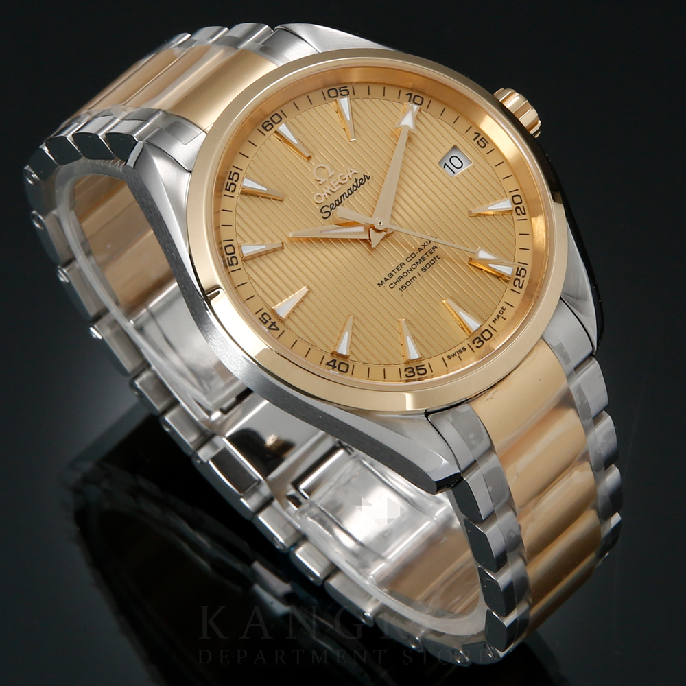 OMEGA(USED)오메가 씨마스터 아쿠아테라 콤비