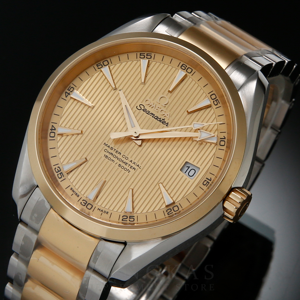 OMEGA(USED)오메가 씨마스터 아쿠아테라 콤비