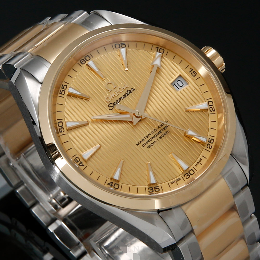 OMEGA(USED)오메가 씨마스터 아쿠아테라 콤비