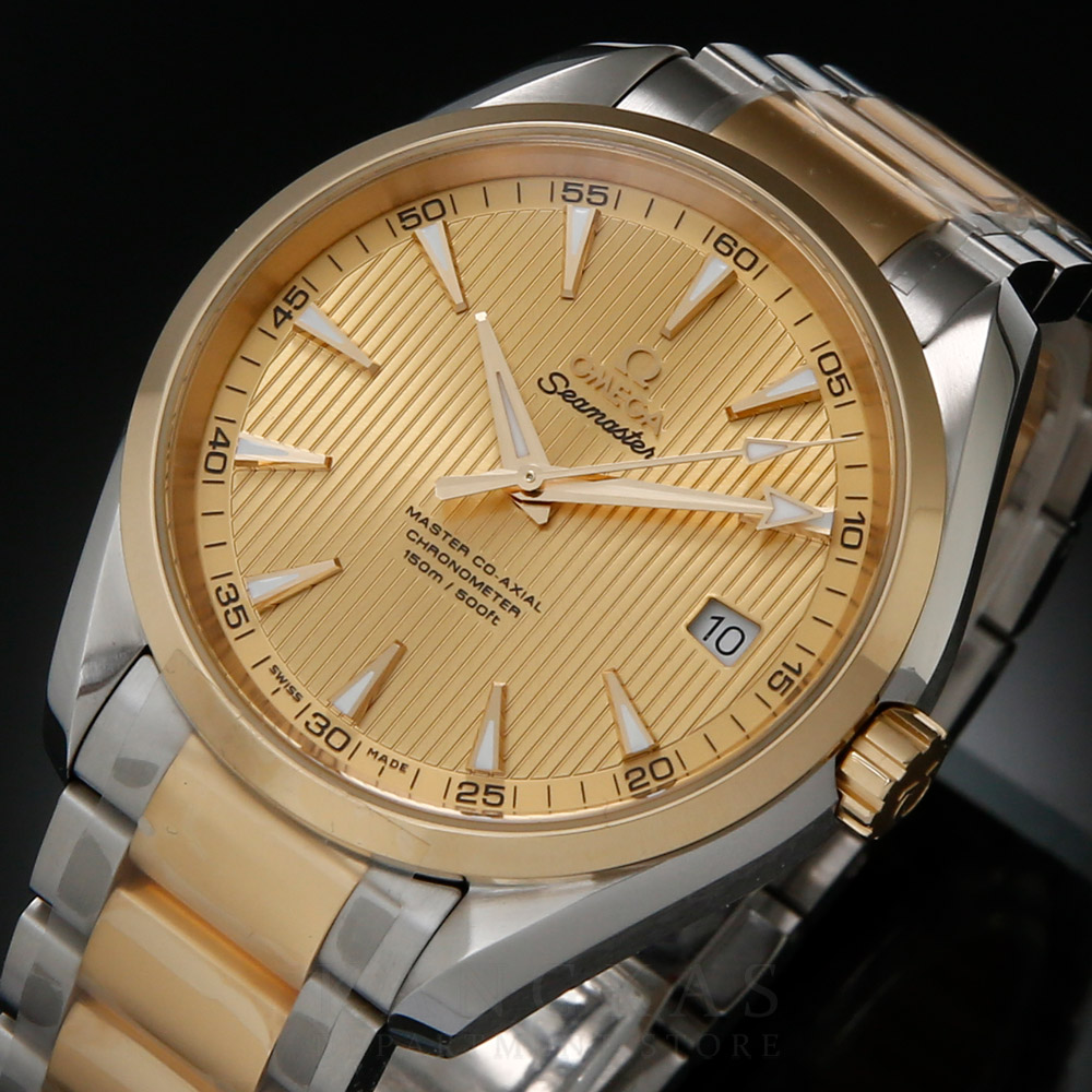 OMEGA(USED)오메가 씨마스터 아쿠아테라 콤비