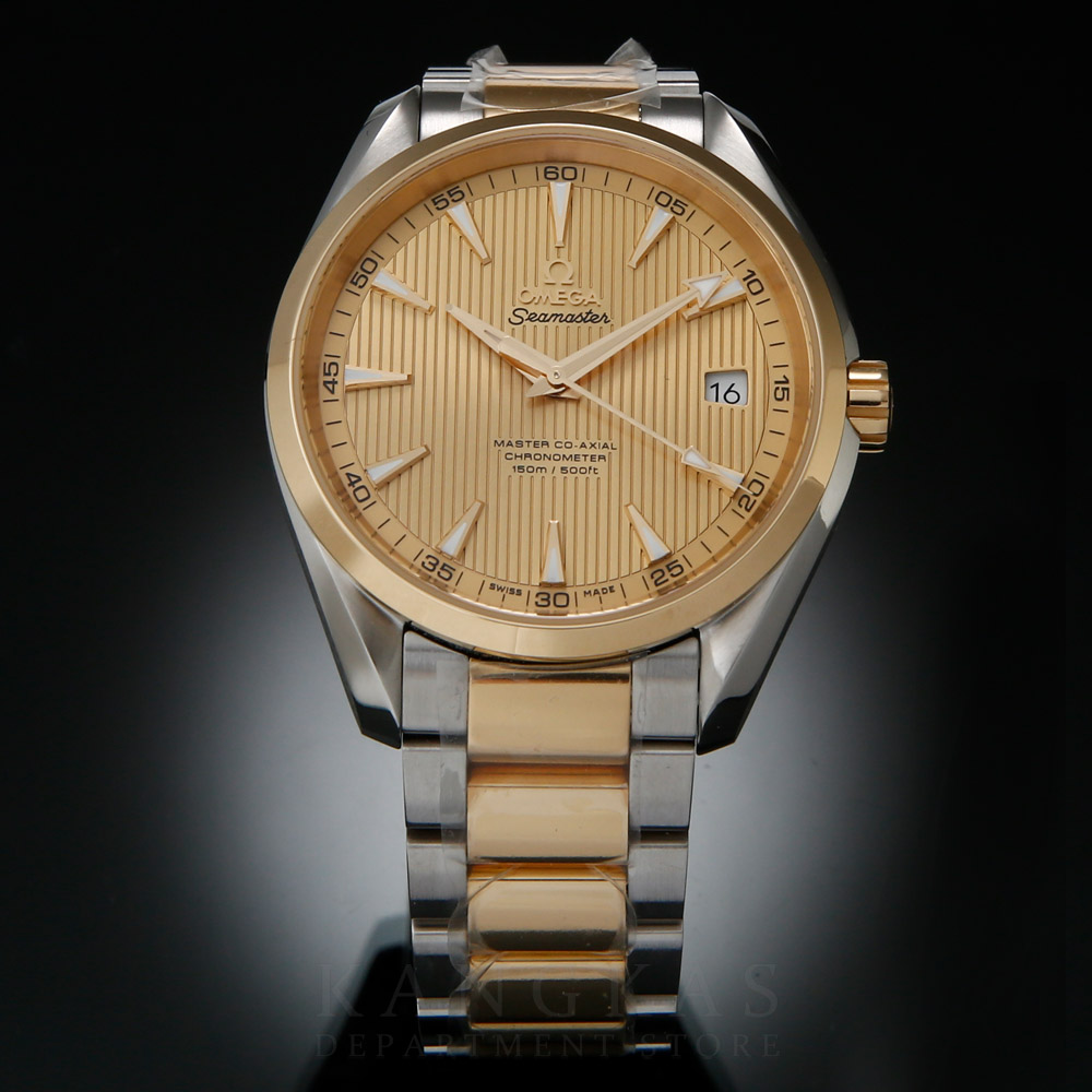OMEGA(USED)오메가 씨마스터 아쿠아테라 콤비