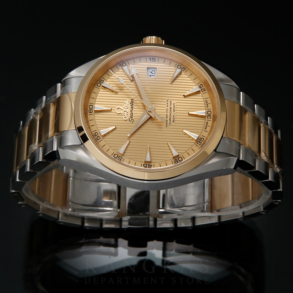 OMEGA(USED)오메가 씨마스터 아쿠아테라 콤비