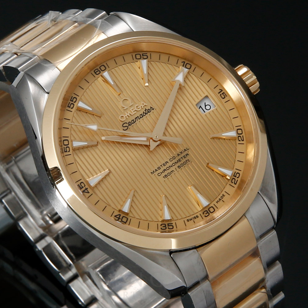 OMEGA(USED)오메가 씨마스터 아쿠아테라 콤비