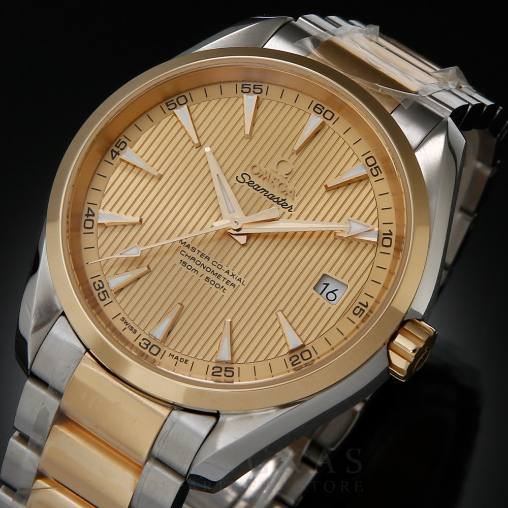 OMEGA(USED)오메가 씨마스터 아쿠아테라 콤비
