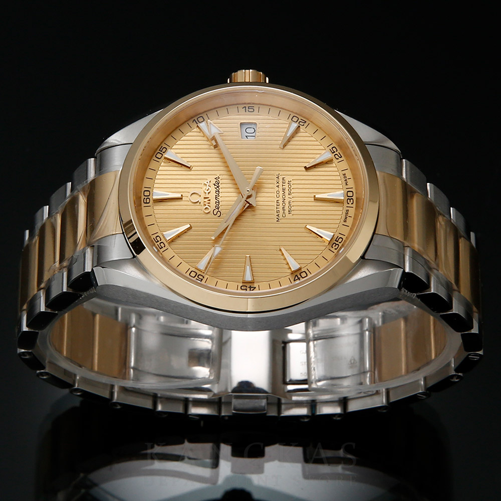 OMEGA(USED)오메가 씨마스터 아쿠아테라 콤비