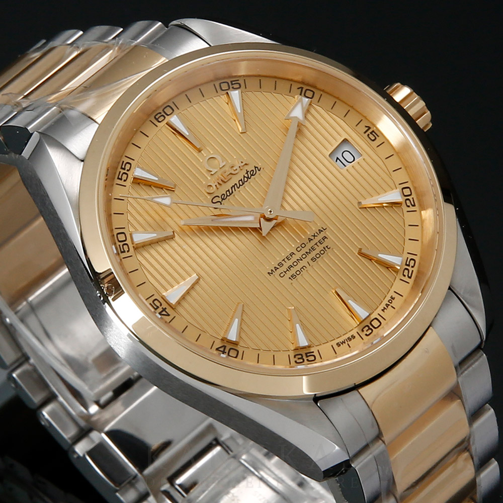 OMEGA(USED)오메가 씨마스터 아쿠아테라 콤비