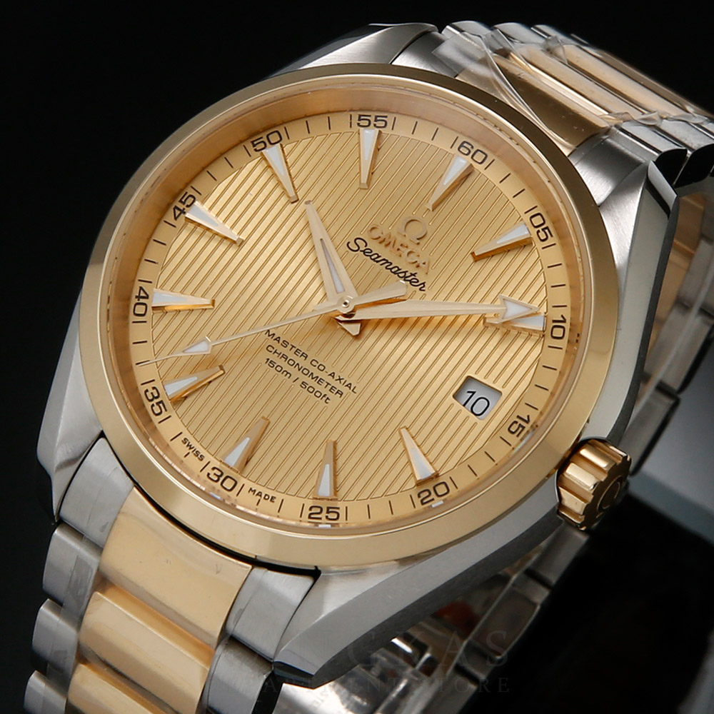 OMEGA(USED)오메가 씨마스터 아쿠아테라 콤비