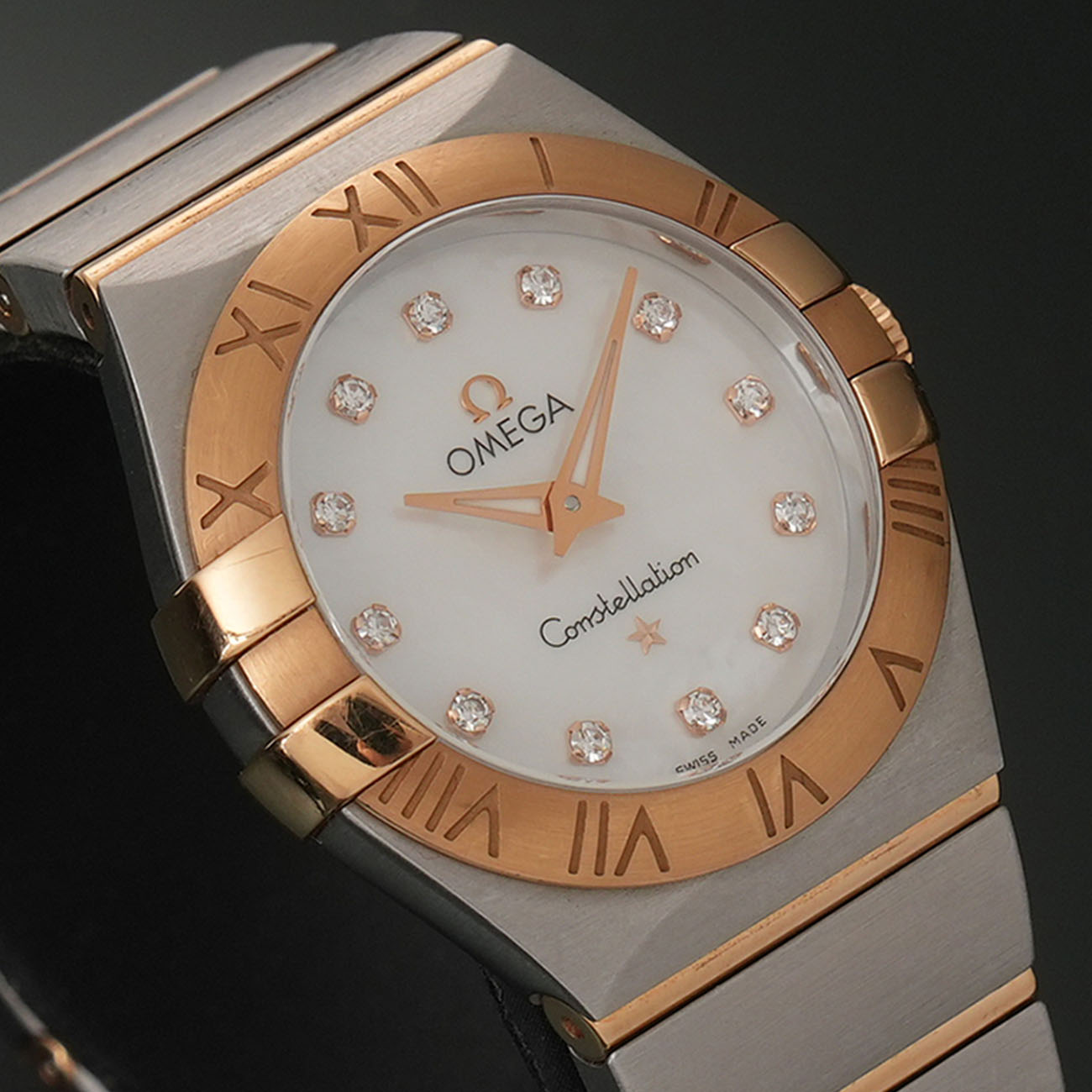 OMEGA(USED)오메가 컨스틸레이션 콤비 쿼츠