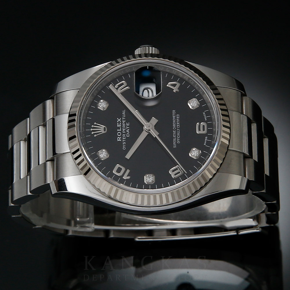 ROLEX(USED)롤렉스 오이스터 퍼페츄얼34 데이트 스틸 115234