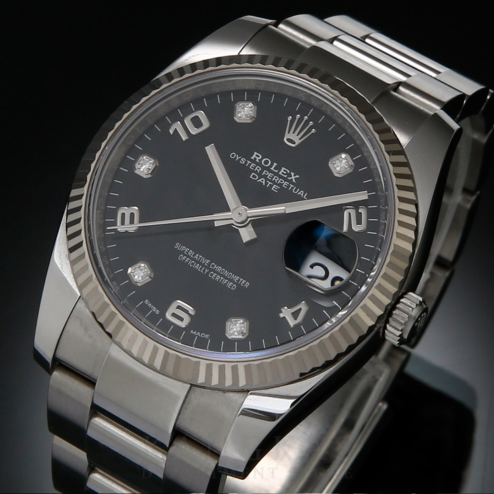 ROLEX(USED)롤렉스 오이스터 퍼페츄얼34 데이트 스틸 115234
