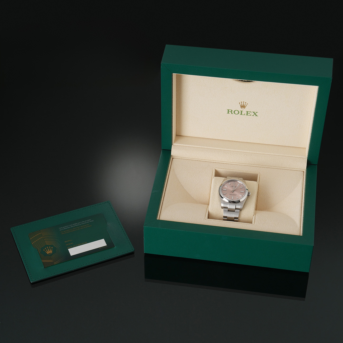 ROLEX(USED)롤렉스 오이스터 퍼페츄얼 124200