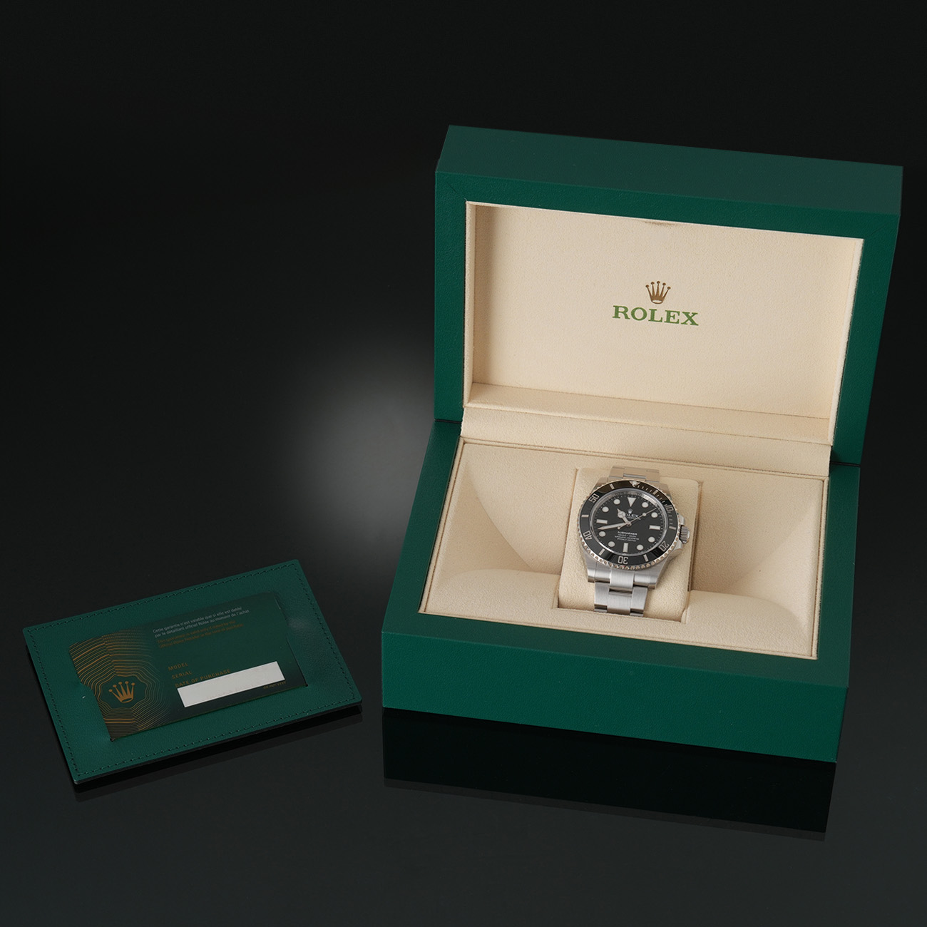 ROLEX(USED)롤렉스 서브마리너 스틸 논데이트 124060