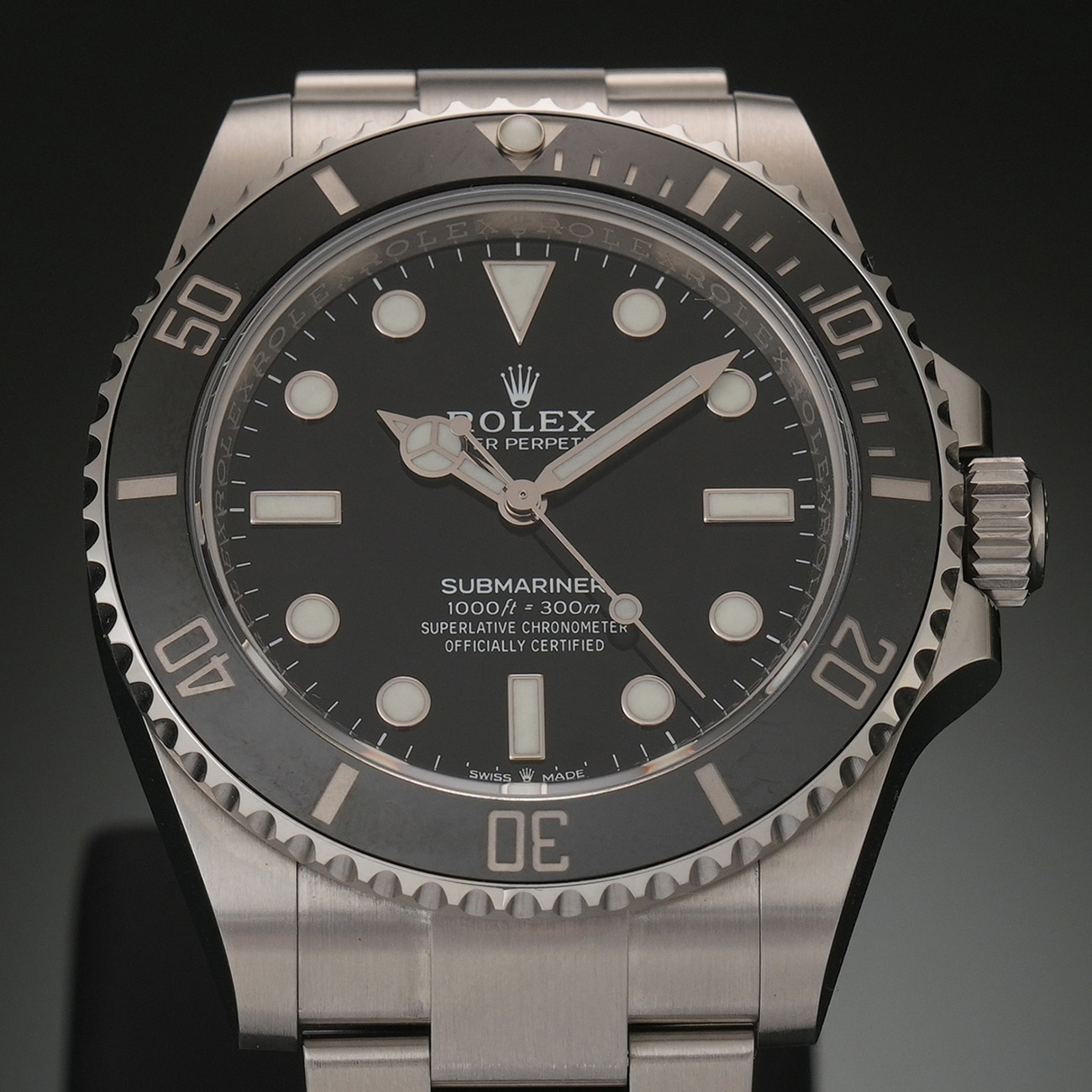ROLEX(USED)롤렉스 서브마리너 스틸 논데이트 124060