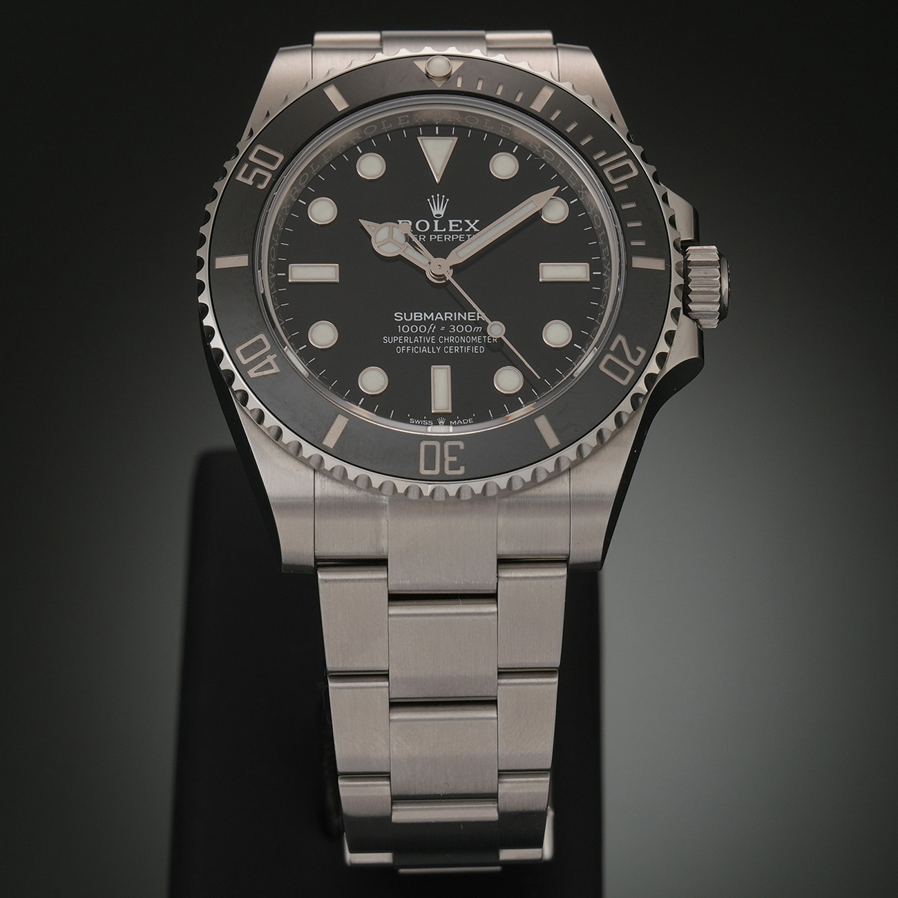 ROLEX(USED)롤렉스 서브마리너 스틸 논데이트 124060