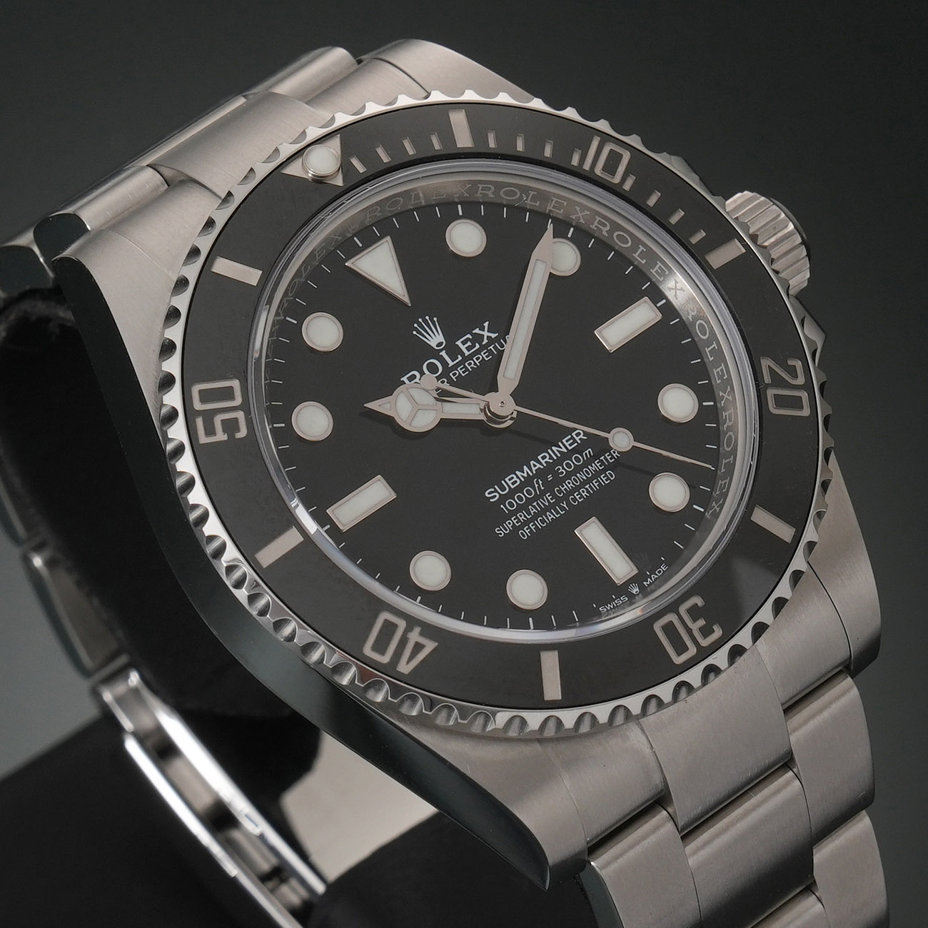 ROLEX(USED)롤렉스 서브마리너 스틸 논데이트 124060