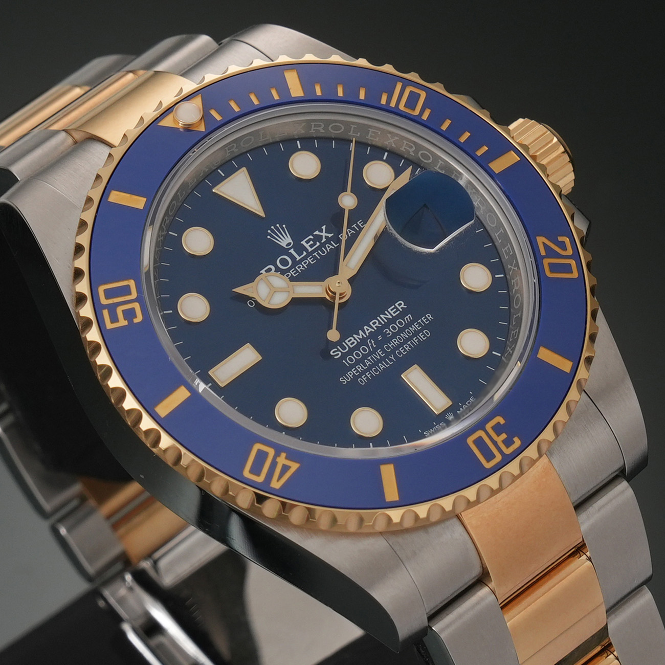 ROLEX(USED)롤렉스 서브마리너 콤비 청판 126613LB