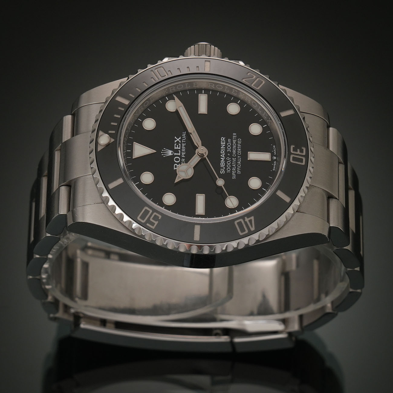 ROLEX(USED)롤렉스 서브마리너 스틸 논데이트 124060