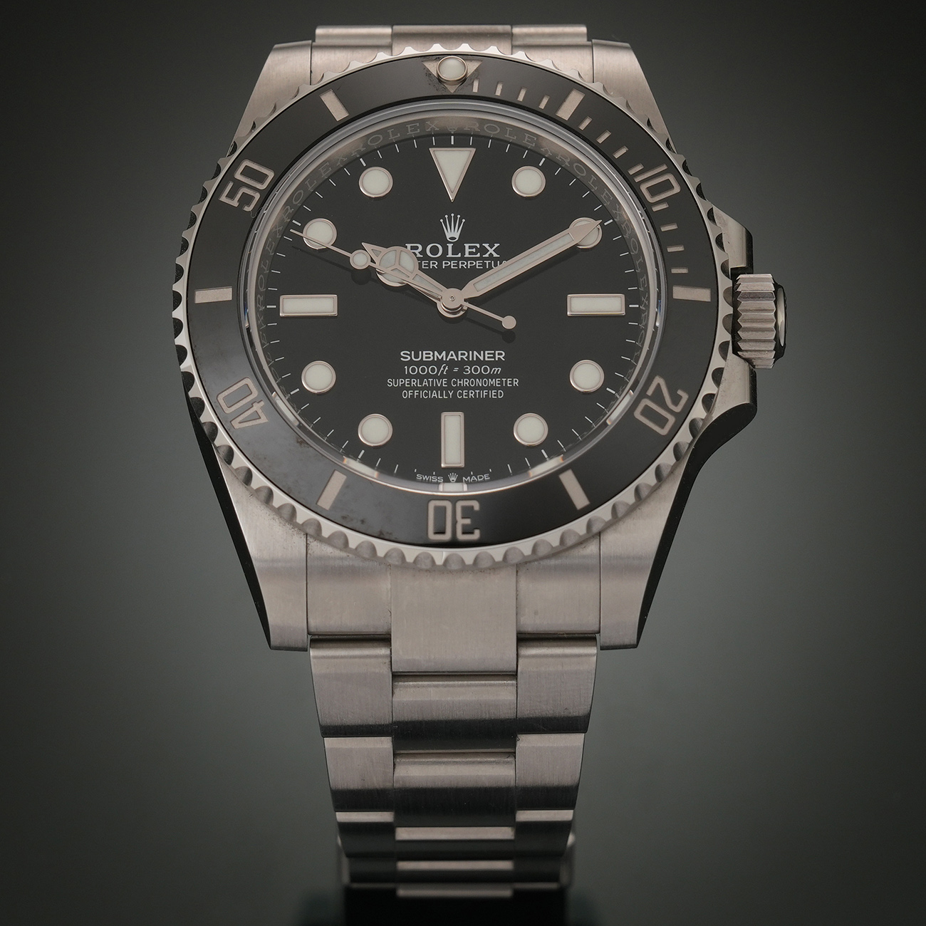 ROLEX(USED))롤렉스 서브마리너 논데이트 검판 124060LN