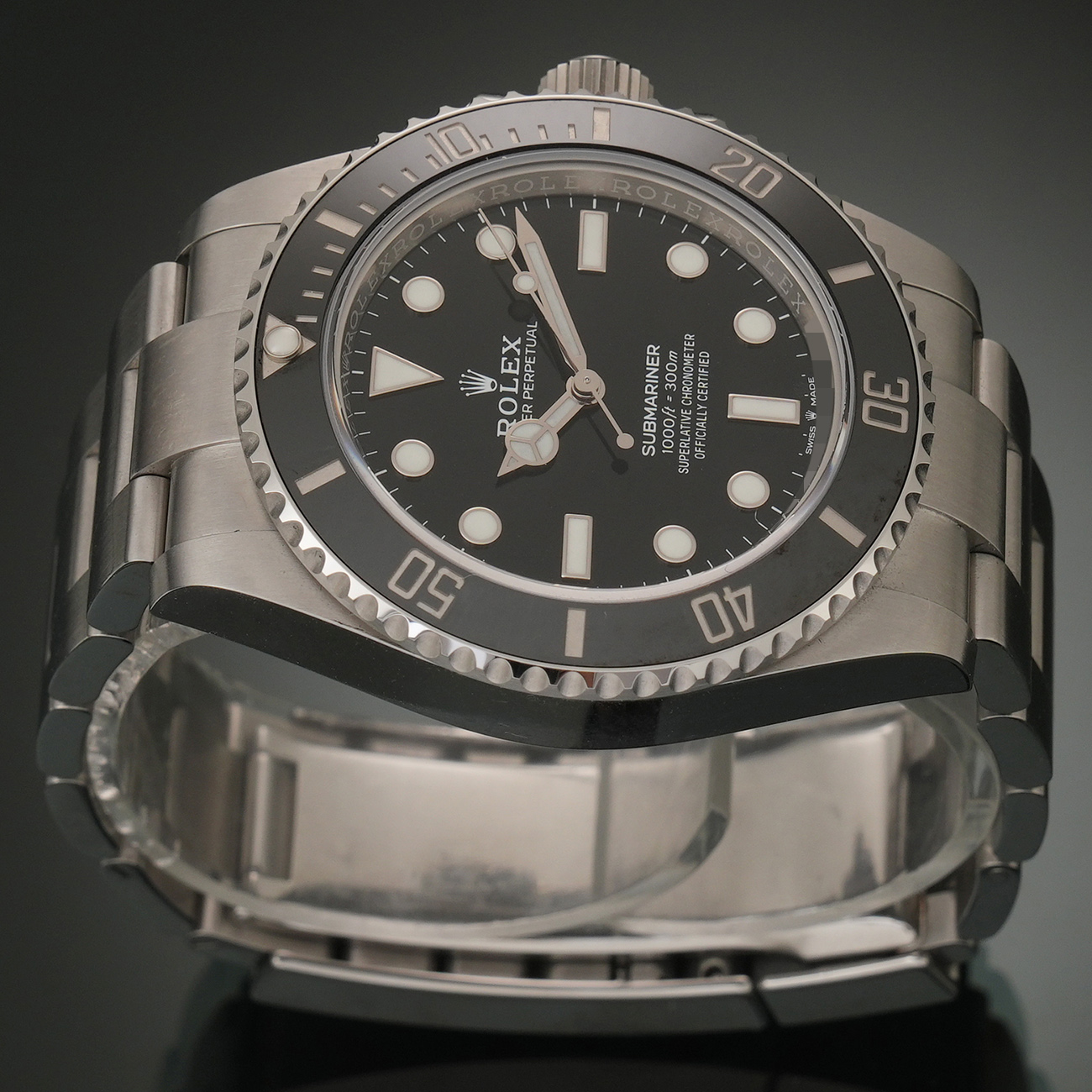 ROLEX(USED))롤렉스 서브마리너 논데이트 검판 124060LN
