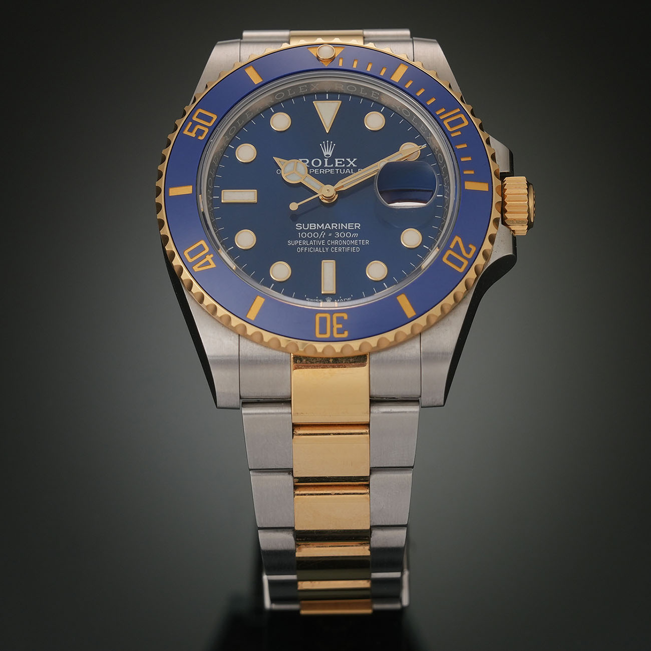 ROLEX(USED)롤렉스 서브마리너 콤비 청판 126613LB