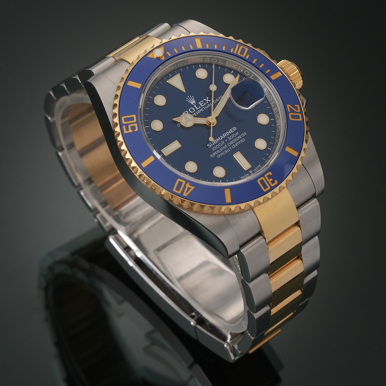 ROLEX(USED)롤렉스 서브마리너 콤비 청판 126613LB