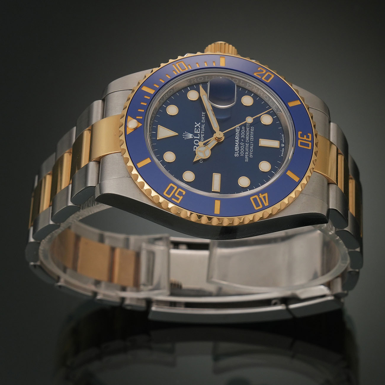 ROLEX(USED)롤렉스 서브마리너 콤비 청판 126613LB