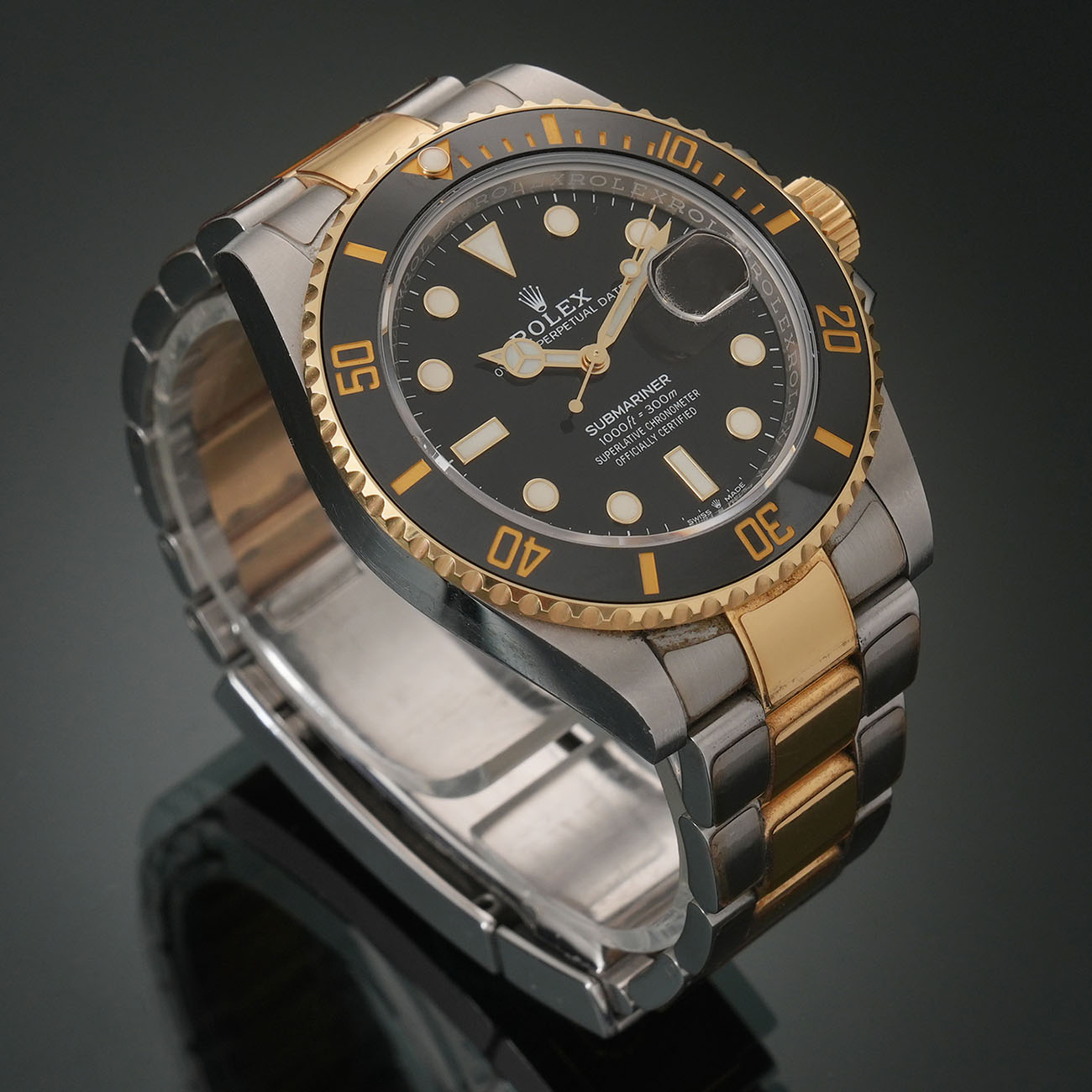 ROLEX(USED)롤렉스 서브마리너 콤비 126613LN