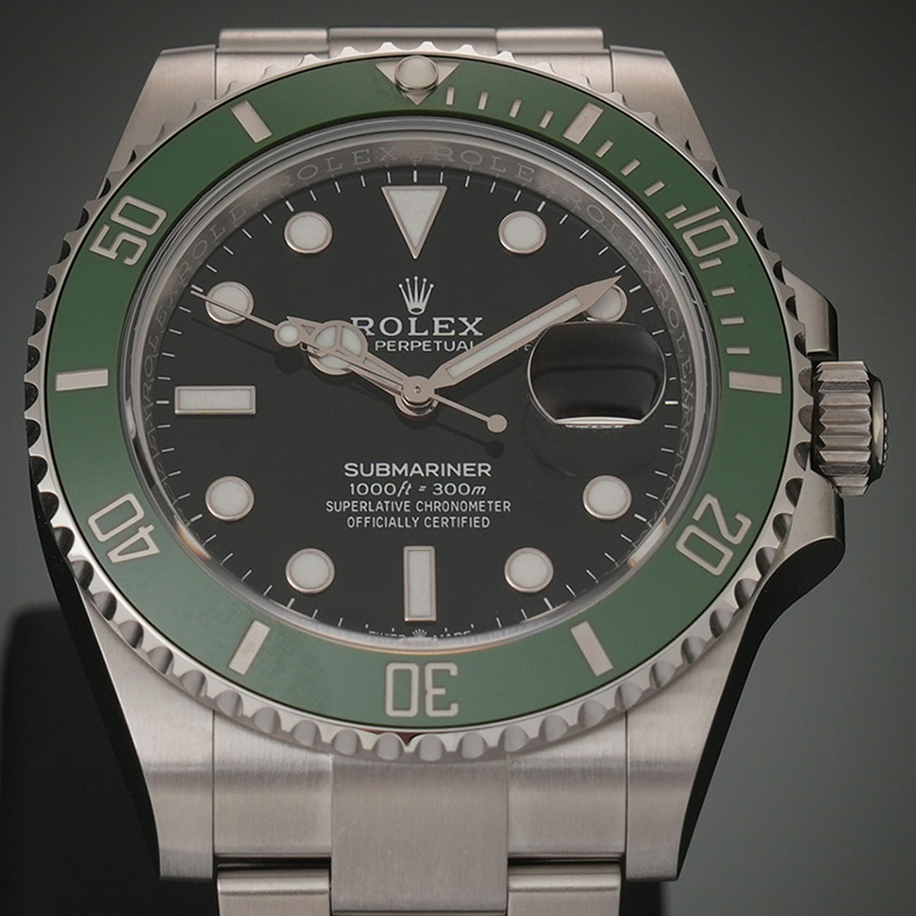 ROLEX(NEW)롤렉스 서브마리너 스틸 검판 126610LV