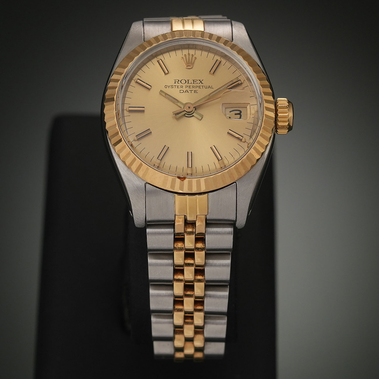 ROLEX(USED)롤렉스 데이저스트 26 콤비 샴페인골드 바 6917