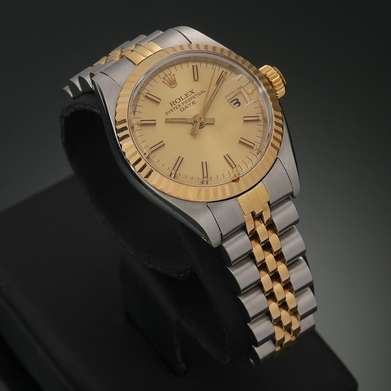 ROLEX(USED)롤렉스 데이저스트 26 콤비 샴페인골드 바 6917