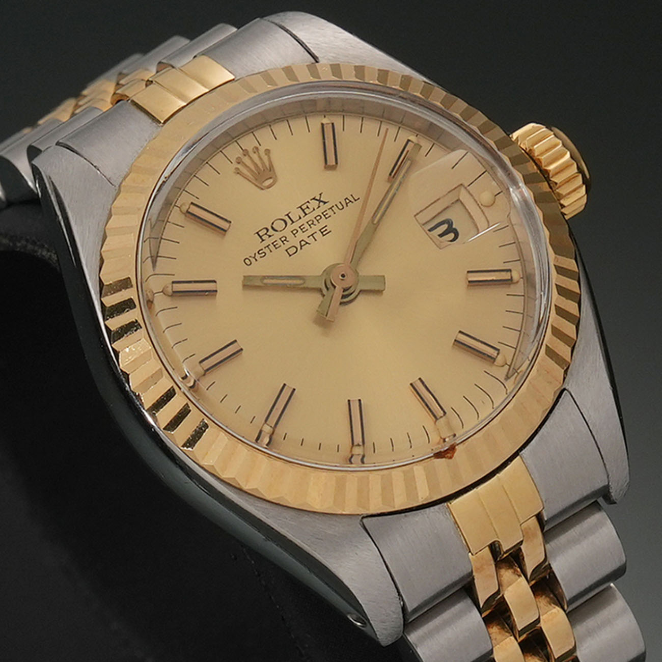 ROLEX(USED)롤렉스 데이저스트 26 콤비 샴페인골드 바 6917