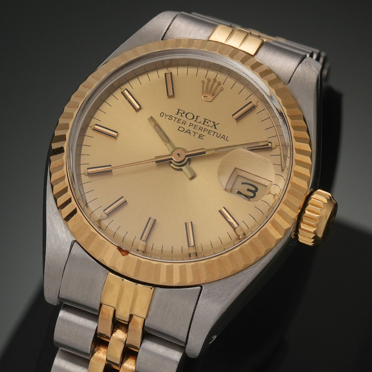 ROLEX(USED)롤렉스 데이저스트 26 콤비 샴페인골드 바 6917