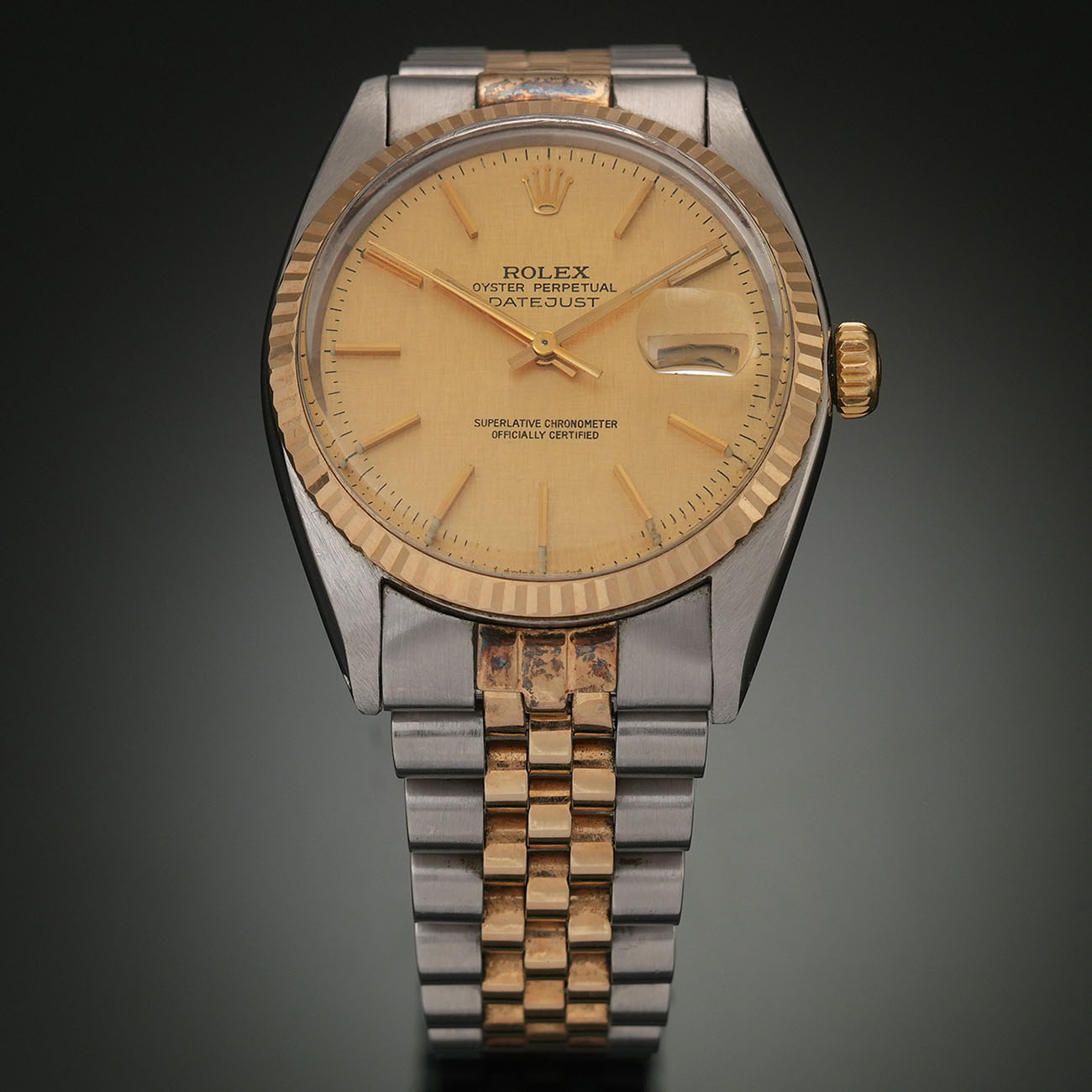 ROLEX(USED)롤렉스 데이저스트 36 보카시 바 콤비16013