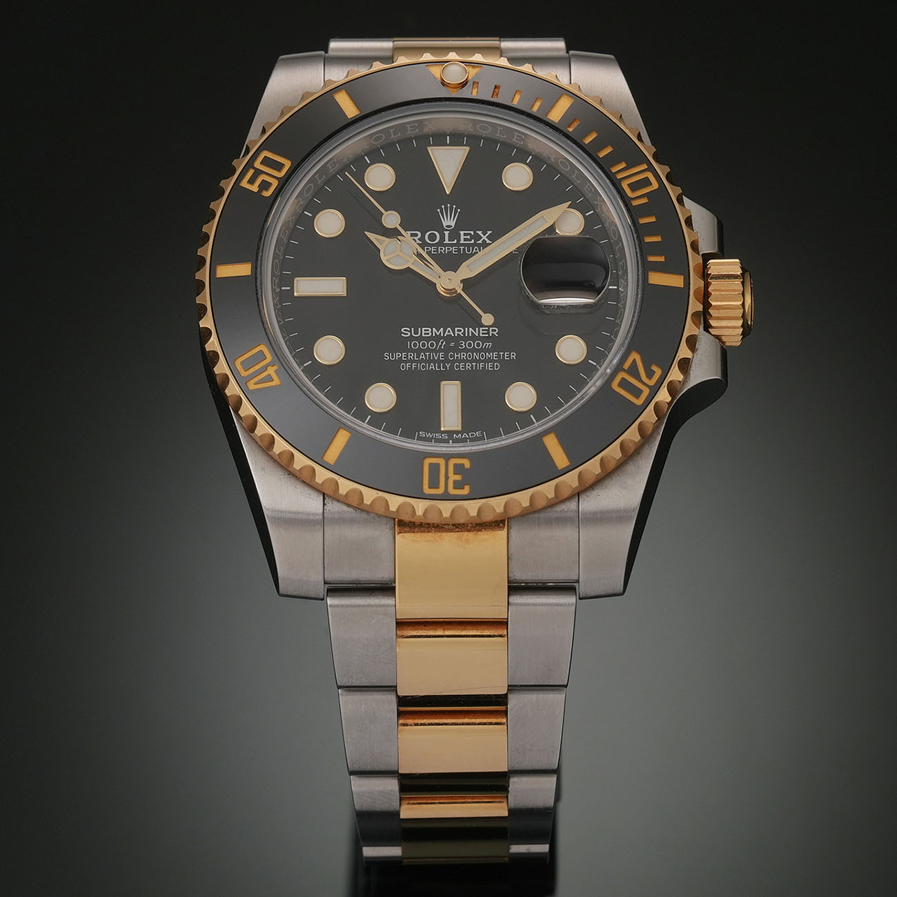 ROLEX(USED)롤렉스 서브마리너 콤비 116613LN