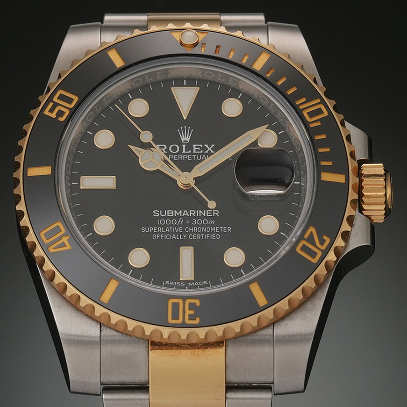 ROLEX(USED)롤렉스 서브마리너 콤비 116613LN