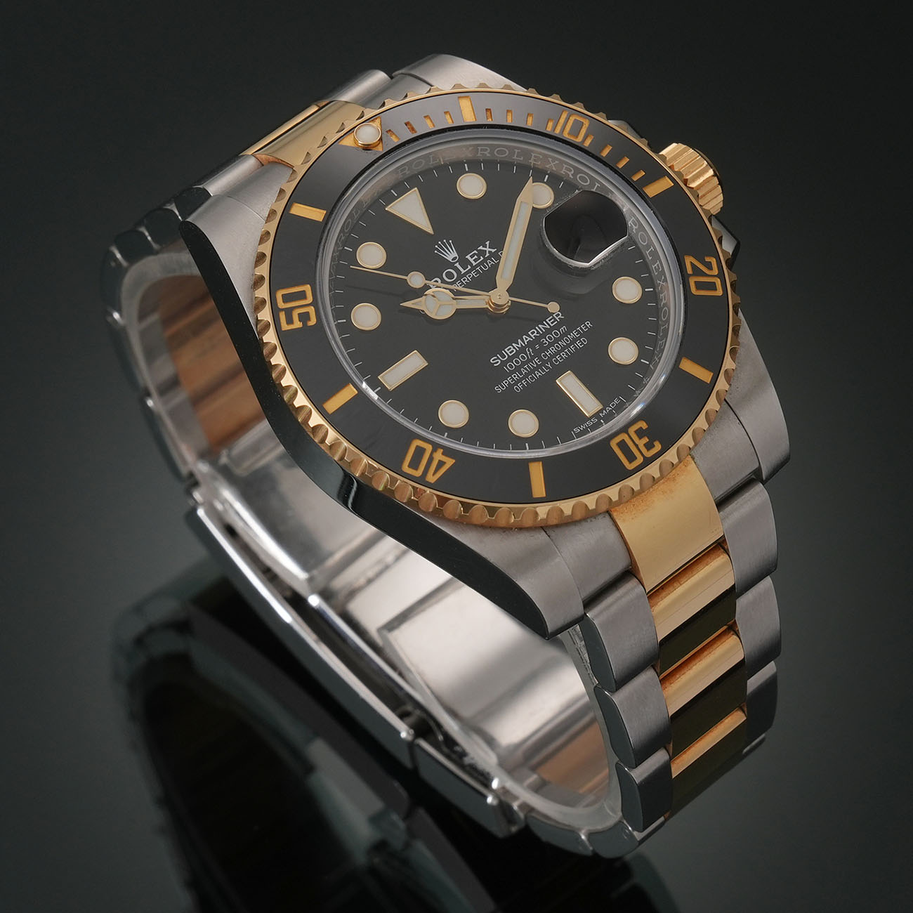 ROLEX(USED)롤렉스 서브마리너 콤비 116613LN
