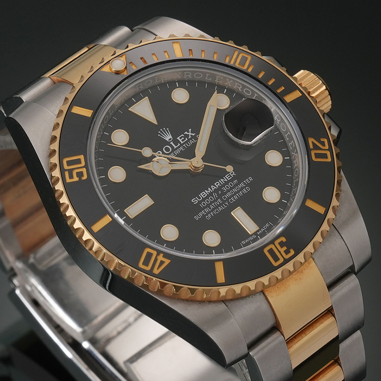 ROLEX(USED)롤렉스 서브마리너 콤비 116613LN