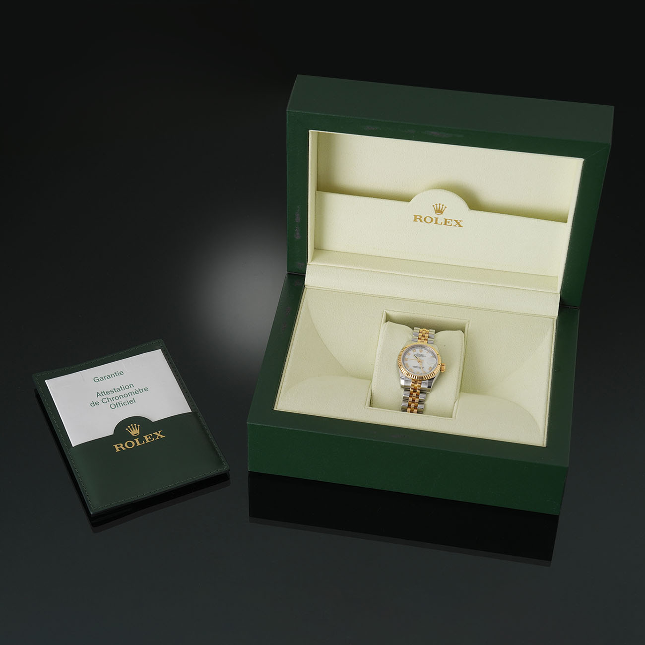 ROLEX(USED)롤렉스 데이저스트 26 콤비 화이트 로만 179173