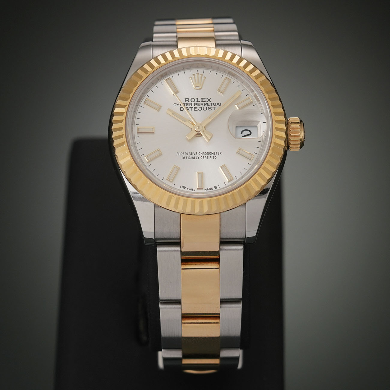 ROLEX(USED)롤렉스 데이저스트 28 콤비 실버 바 279173