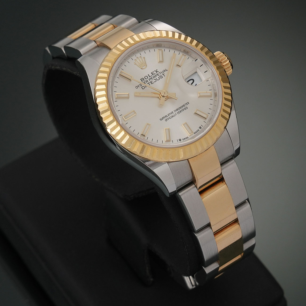 ROLEX(USED)롤렉스 데이저스트 28 콤비 실버 바 279173