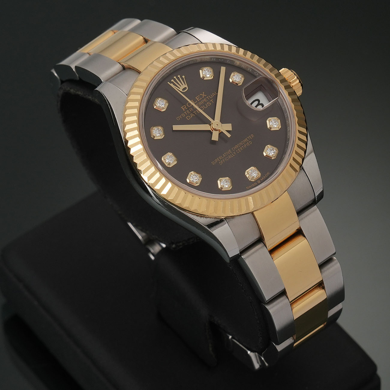 ROLEX(USED)롤렉스 데이저스트 31 콤비 다크그레이 10P 278273