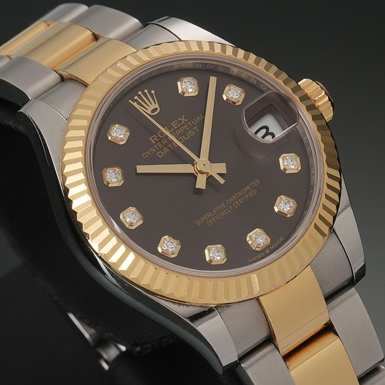 ROLEX(USED)롤렉스 데이저스트 31 콤비 다크그레이 10P 278273