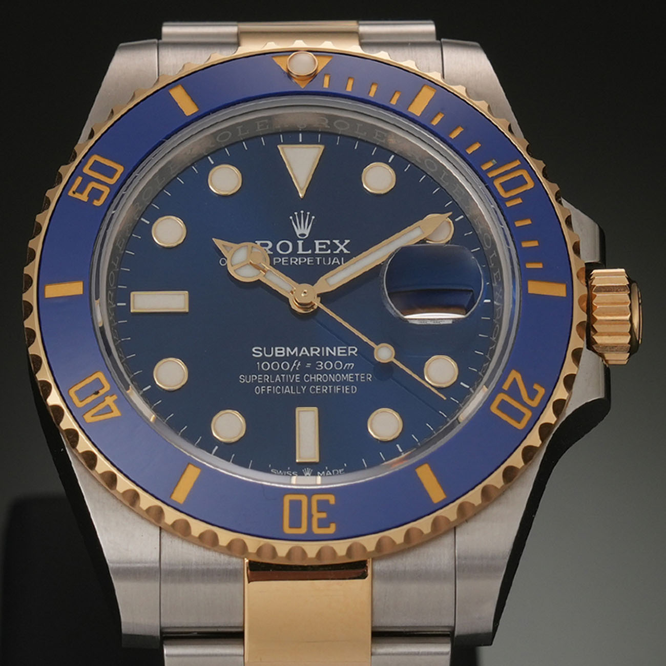 ROLEX(USED)롤렉스 서브마리너 콤비 126613LB