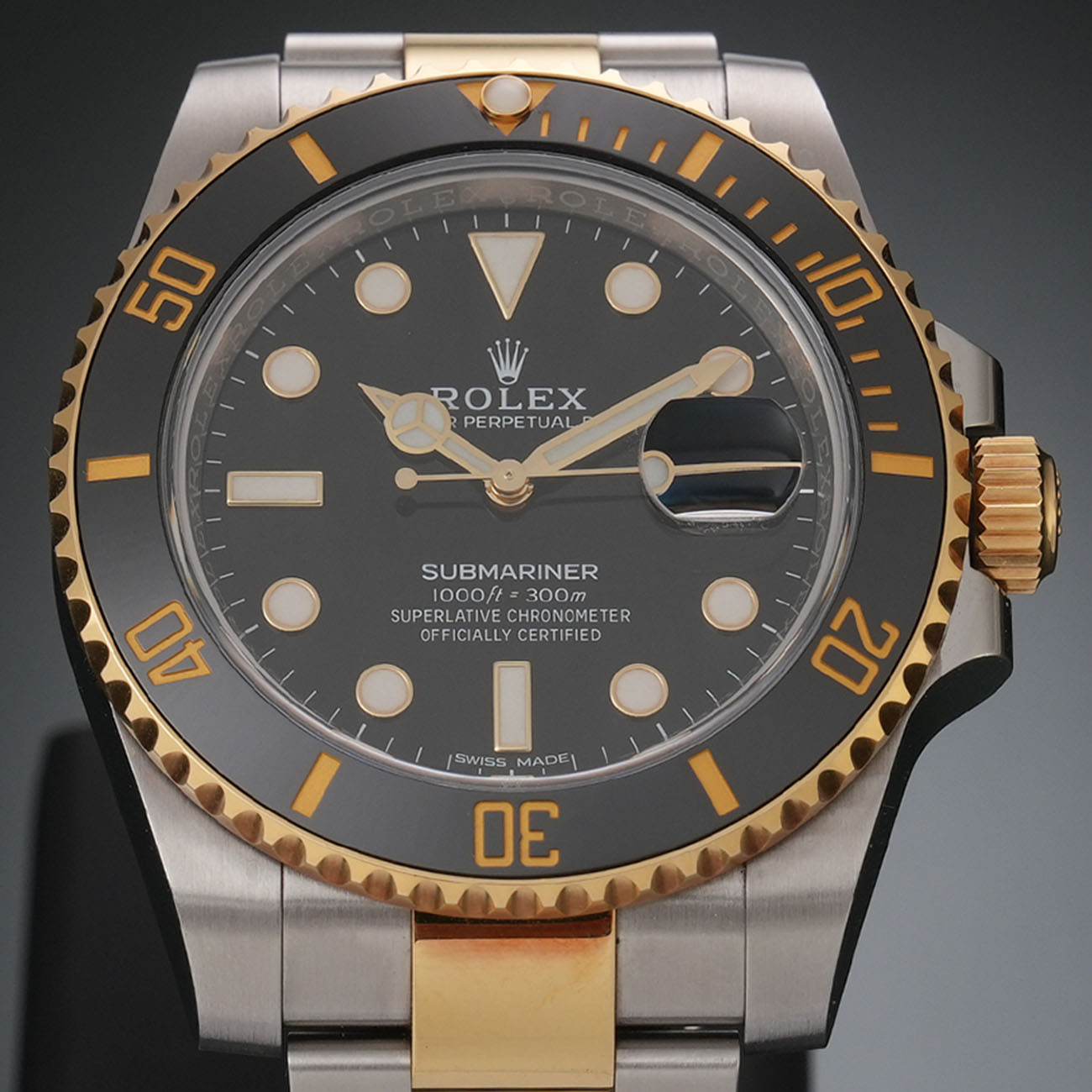 ROLEX(USED)롤렉스 서브마리너 콤비 116613LN