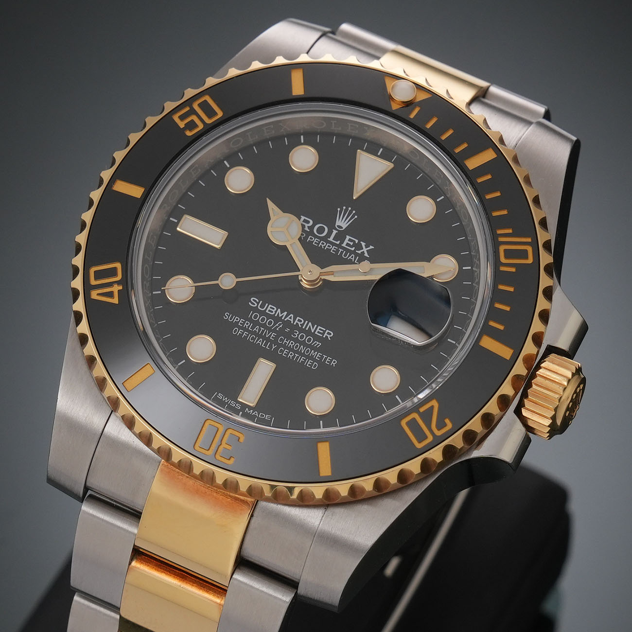 ROLEX(USED)롤렉스 서브마리너 콤비 116613LN