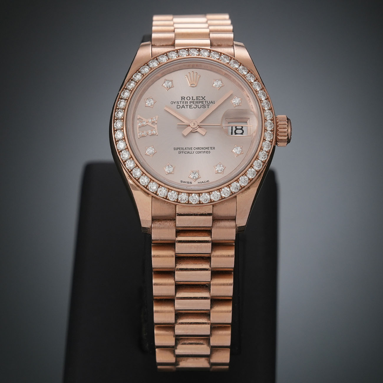 ROLEX(USED)롤렉스 데이저스트 28 다이아베젤 279135RBR