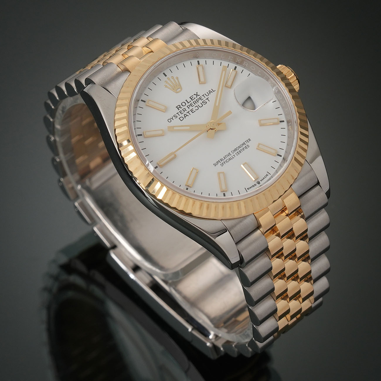 ROLEX(USED)롤렉스 데이저스트 36 콤비 126233