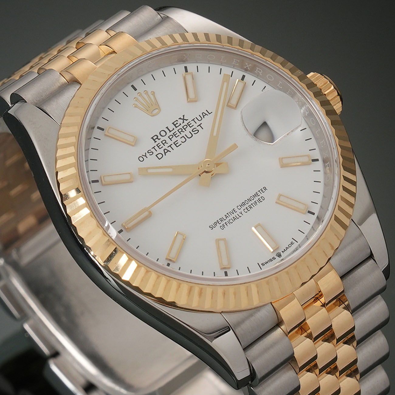 ROLEX(USED)롤렉스 데이저스트 36 콤비 126233